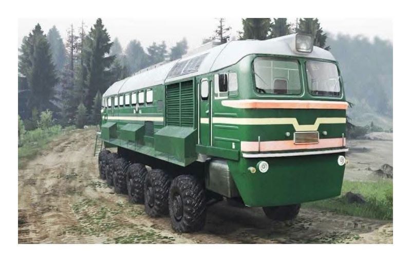 Дугуйт тепловоз — Төмөр замгүйгээр явдаг аварга гибрид