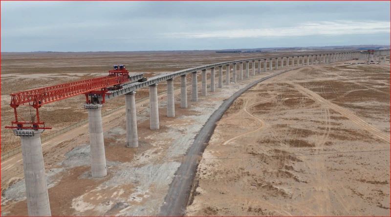 Хил дамнасан төмөр замын 291 тулгуурыг барьж дуусгав